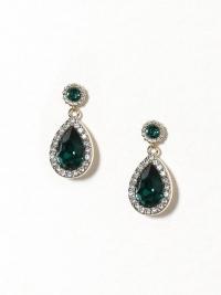 Lily and Rose Miss Amy Earrings Emerald