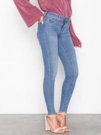 Gina Tricot Skinny low waist superstretch jeans Mid Blue