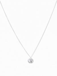 Syster P Minimalistica Hammered Circle Necklace