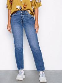 Gina Tricot Sanna staight jeans Mid Blue