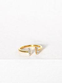 Syster P Strict Sparkling Bar Ring