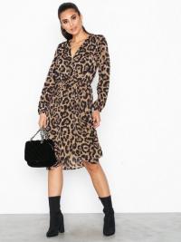 Ax Paris Leopard Wrap Dress