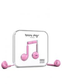 Hodetelefoner - Hot Pink Happy Plugs Earbud Plus