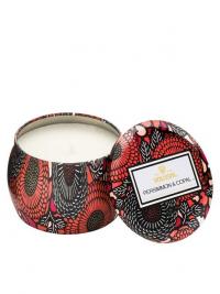 Duftlys - Hvit Voluspa Persimmon & Copal Decorative Tin Candle