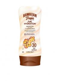 Solfaktor - Hvit Hawaiian Tropic Silk Hydration Protective Sun Lotion SPF 30 180 ml