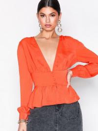 Tunikaer - Hot Orange Ivyrevel Adena Blouse