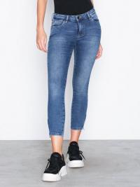 Skinny - Blå Noisy May Nmkimmy Nw Ankle Zip Jeans AZ005MB