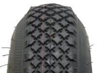 Veloce V6605 Block-Profil SET ( 4.00 -4 4PR TT NHS, SET - Reifen mit Schlauch, schwarz )