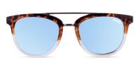 The Indian Face Solbriller Noosa Tortoise with white line Polarized 24-014-07