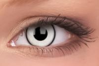 Kontaktlinser ColourVue Prescription Crazy Lenses - White Zombie 2 Pack