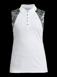 Leaf SL Poloshirt, Green Leaves