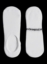 2-pack invisible sock, White