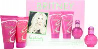 Britney Spears Fantasy Gavesett 15ml EDP + 50ml Shower Gel + 30ml Body Souflee