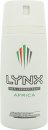 Lynx Dry Africa Anti Perspirant 150ml Spray