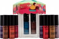 NYX Limited Edition Whipped Wonderland Soft Matte Metallic Lip Cream Gavesett 12 x 4.7ml Lip Colours