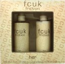 FCUK Friction Her Gavesett 250ml Body Lotion + 250ml Fragrance Mist