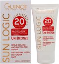 Guinot Sun Logic Uni Bronze Anti-Ageing Tinted Sun Cream For Ansikt SPF20 50ml
