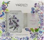 Yardley English Lavender Gavesett 200g Perfumed Talc + 100g Fragranced Soap