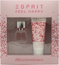 Esprit Feel Happy for Women Gavesett 15ml EDT + 75ml Shower Gel