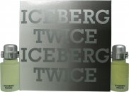 Iceberg Twice Pour Homme Gavesett 75ml EDT + 75ml Aftershave Lotion
