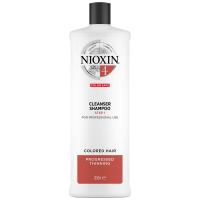 NIOXIN 3-Part System 4 Cleanser Shampoo for Coloured Hair with Progressed Thinning 1000ml