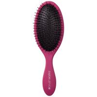 brushworks Oval Detangling Hair Brush - Pink