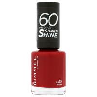 Rimmel 60 Seconds Super Shine Nail Polish 8 ml (flere nyanser) - Rapid Ruby
