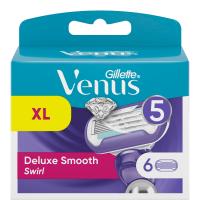 Venus Deluxe Smooth Swirl Blades (6 Pack)