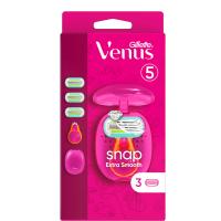 Venus Extra Smooth Snap Pink H+3 Blades