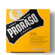 Proraso Refreshing Tissues - Wood and Spice (Pack of 6)