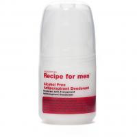 Recipe for Men - Alcohol Free Antiperspirant Roll On Deodorant 60ml