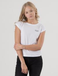Marqy Girl Sarah SS Tee Hvit T-shirt/Singlet för Jente