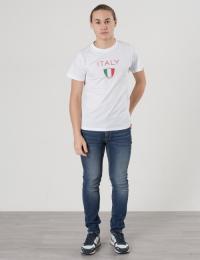 MarQy Italy SS Tee Hvit T-shirt/Singlet för Gutt