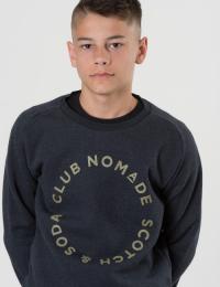 Scotch Shrunk CLUB NOMADE CN SWEAT Blå Gensere/Cardigans för Gutt