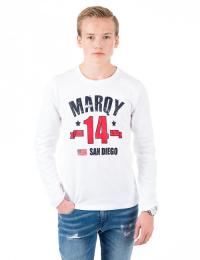MarQy SKYLINE LS TEE Hvit T-shirt/Singlet för Gutt