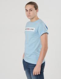 MarQy Classic Brody SS Tee Blå T-shirt/Singlet för Gutt