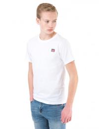 MarQy Classic Wells SS Tee Hvit T-shirt/Singlet för Gutt