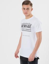 D-XEL KELT 045 LS TEE Hvit T-shirt/Singlet för Gutt