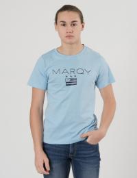 MarQy Ontario SS Tee Blå T-shirt/Singlet för Gutt