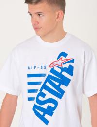 Alpinestars, BIGUN TEE, Hvit, T-shirt/Singlet för Gutt, M