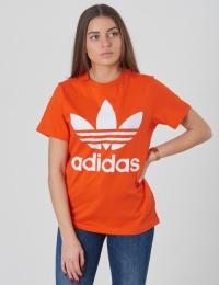 Adidas Originals, TREFOIL TEE, Orange, T-shirt/Singlet för Jente, 146