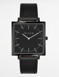 When watches, NEW STANDARD, Svart, Klokker/Smykker för Unisex, One size