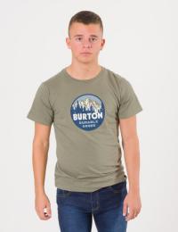 Burton, BOYS TAPROOT SS TEE, Grønn, T-shirt/Singlet för Gutt, S