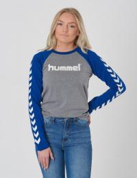 Hummel, HMLBOYS T-SHIRT L, Blå, T-shirt/Singlet för Jente, 152 cm