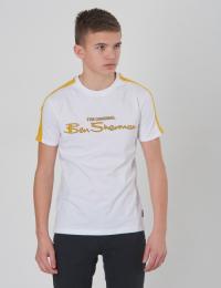 Ben Sherman, The Original Ben Sherman Tee, Hvit, T-shirt/Singlet för Gutt, 15-16 år
