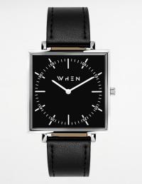 When watches, NEW STANDARD, Svart, Klokker/Smykker för Unisex, One size