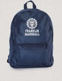 Franklin & Marshall, Franklin Back Pack, Blå, Vesker/ryggsekker för Unisex, One size