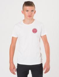 Scotch Shrunk, Short sleeve tee, Hvit, T-shirt/Singlet för Gutt, 12 år