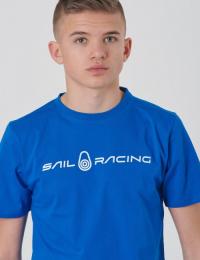 Sail Racing, JR BOWMAN TEE, Blå, T-shirt/Singlet för Gutt, 170