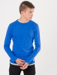 Garcia, LS Tee, Blå, T-shirt/Singlet för Gutt, 176 cm